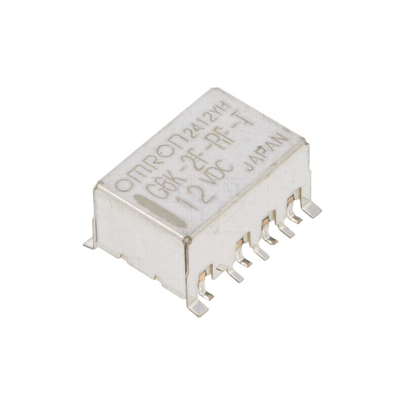 Releu Electromagnetic DPDT 12V 1A | Electronic-mag.ro | Componente Electronice