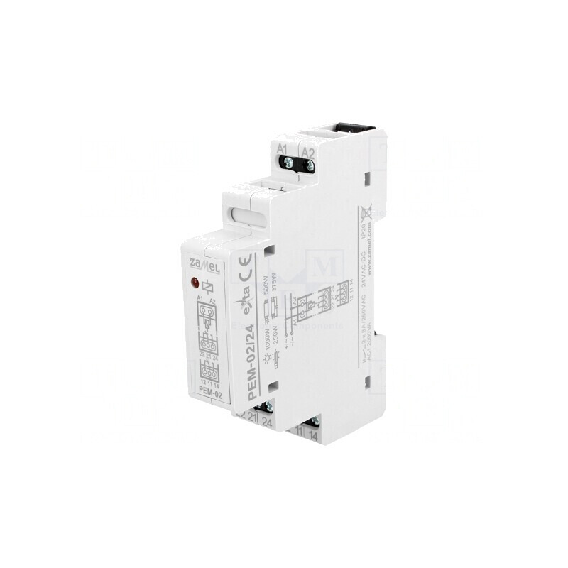 Releu Monostabil DPDT 24VAC/24VDC PEM-02/024 | Electronic-mag.ro | Componente Electronice Releu Monostabil DPDT 24VAC/24VDC PEM-02/024 | Electronic-mag.ro | Componente Electronice