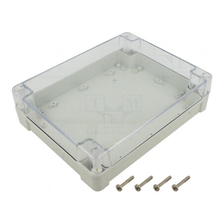 Carcasă Universală 190x240x60mm cu Bucșă din Alamă | Electronic-mag.ro | Componente Electronice
