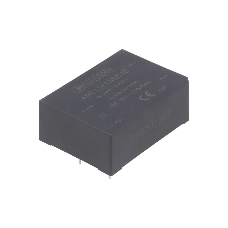Convertor AC/DC 15W 15VDC AME15-15SCJZ | Electronic-mag.ro | Componente Electronice