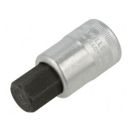 Cheie tubulară HEX 17mm 1/2 60mm oțel cromat | Electronic-mag.ro | Componente Electronice