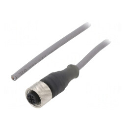 "Cablu de Conectare M12 3 Pini 10m 250VAC 3.1A PVC" | Electronic-mag.ro | Componente Electronice