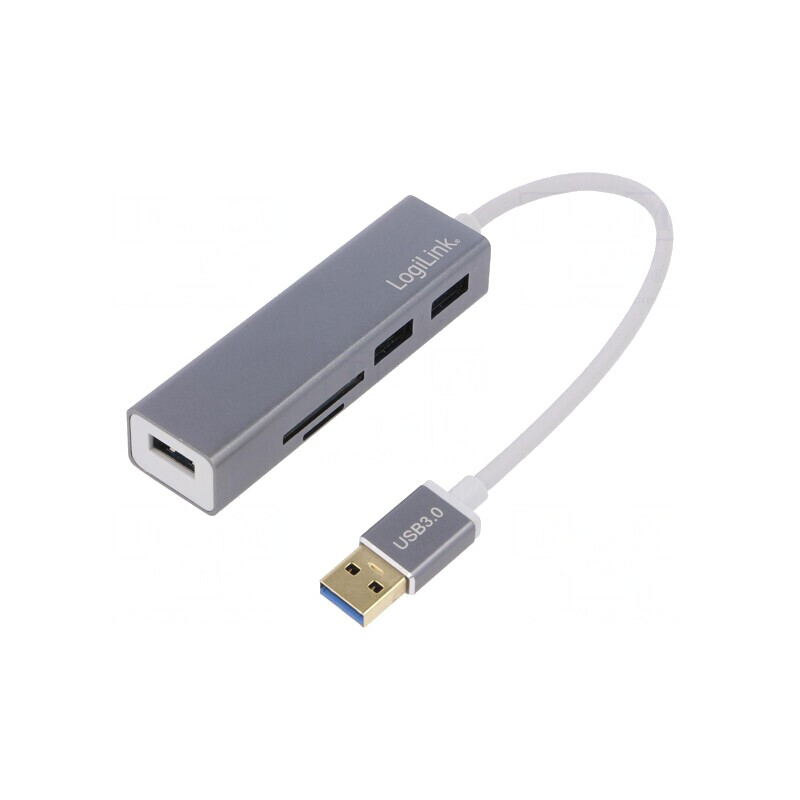 Hub USB 3.0 cu cititor microSD și SD, soclu și mufă USB A 5Gbps | Electronic-mag.ro | Componente Electronice Hub USB 3.0 cu cititor microSD și SD, soclu și mufă USB A 5Gbps | Electronic-mag.ro | Componente Electronice
