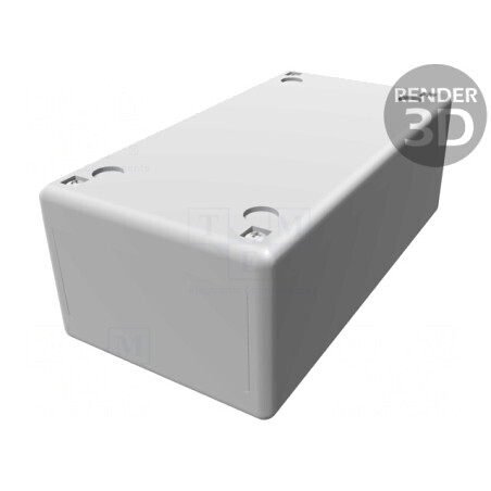 Carcasă Universală 80x150x55mm cu Bucșă din Alamă | Electronic-mag.ro | Componente Electronice