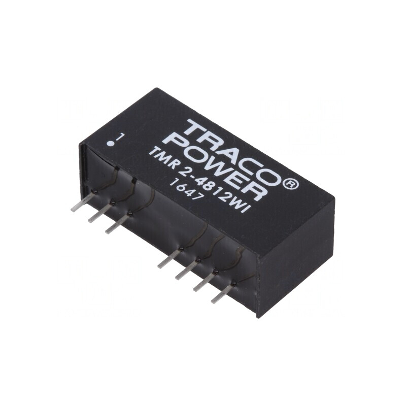 Convertor DC/DC 2W 18-75V la 12V 165mA SIP9 | Electronic-mag.ro | Componente Electronice