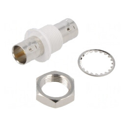 Adaptor BNC Mamă PPO 75Ω Alamă | Electronic-mag.ro | Componente Electronice