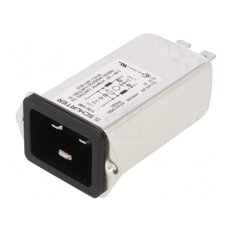 Conector de Alimentare AC 16A 250V IEC 60320 | Electronic-mag.ro | Componente Electronice