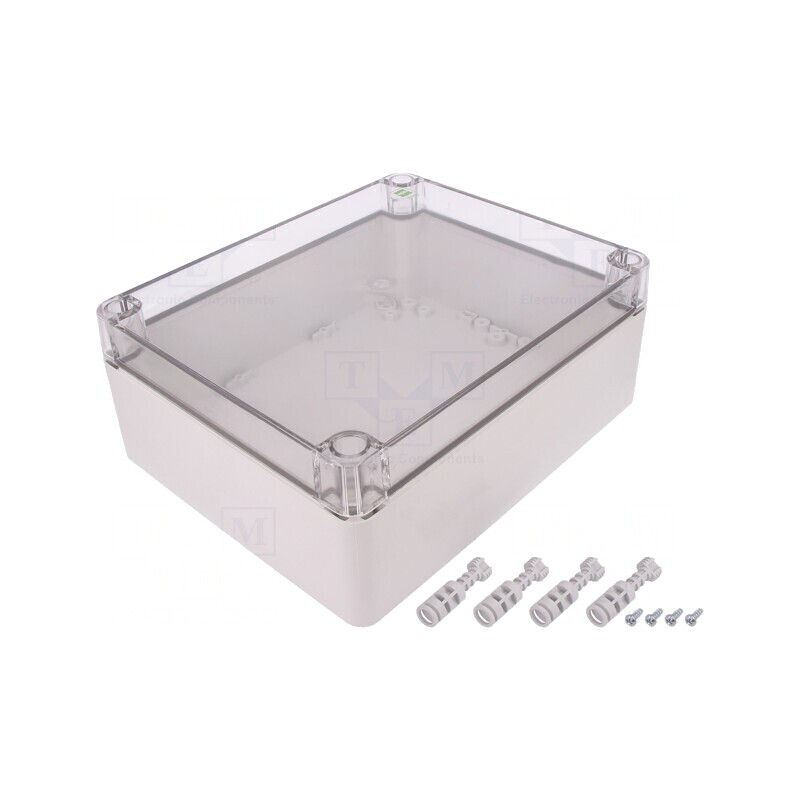 Carcasă Universală Industrial Gri 220x270x106 mm | Electronic-mag.ro | Componente Electronice