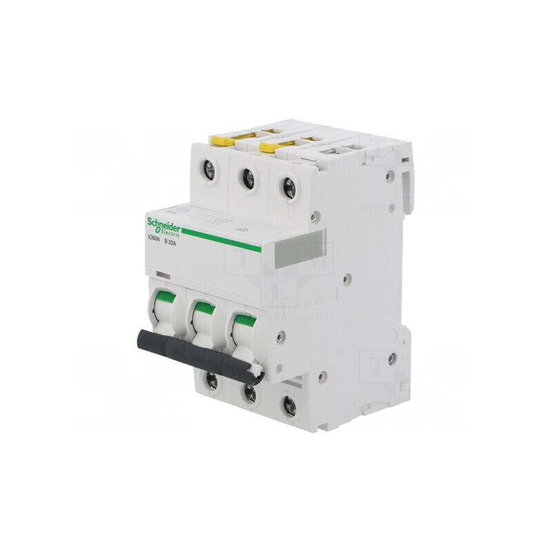 Întrerupător de Supracurent 20A 3 Poli 400VAC B | Electronic-mag.ro | Componente Electronice Întrerupător de Supracurent 20A 3 Poli 400VAC B | Electronic-mag.ro | Componente Electronice