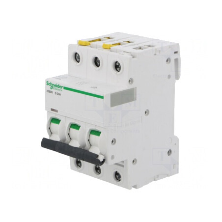 Întrerupător de Supracurent 20A 3 Poli 400VAC B | Electronic-mag.ro | Componente Electronice