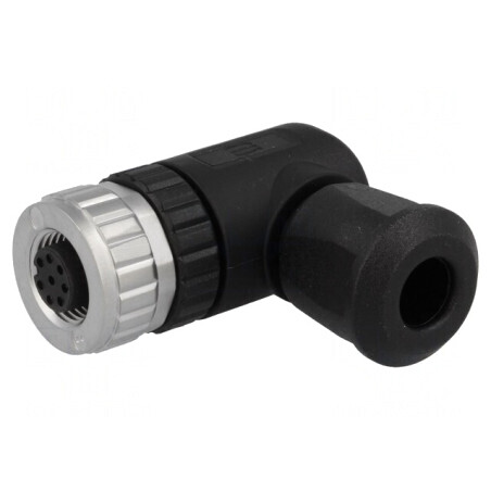 Mufă M12 8 PIN mamă IP67 pe cablu | Electronic-mag.ro | Componente Electronice