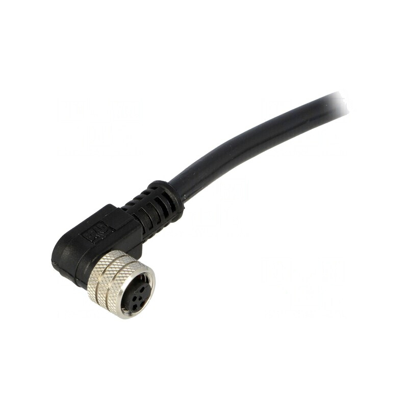 Conector M8 Mamă 4 PIN 90° Cu Cablu IP67 | Electronic-mag.ro | Componente Electronice Conector M8 Mamă 4 PIN 90° Cu Cablu IP67 | Electronic-mag.ro | Componente Electronice