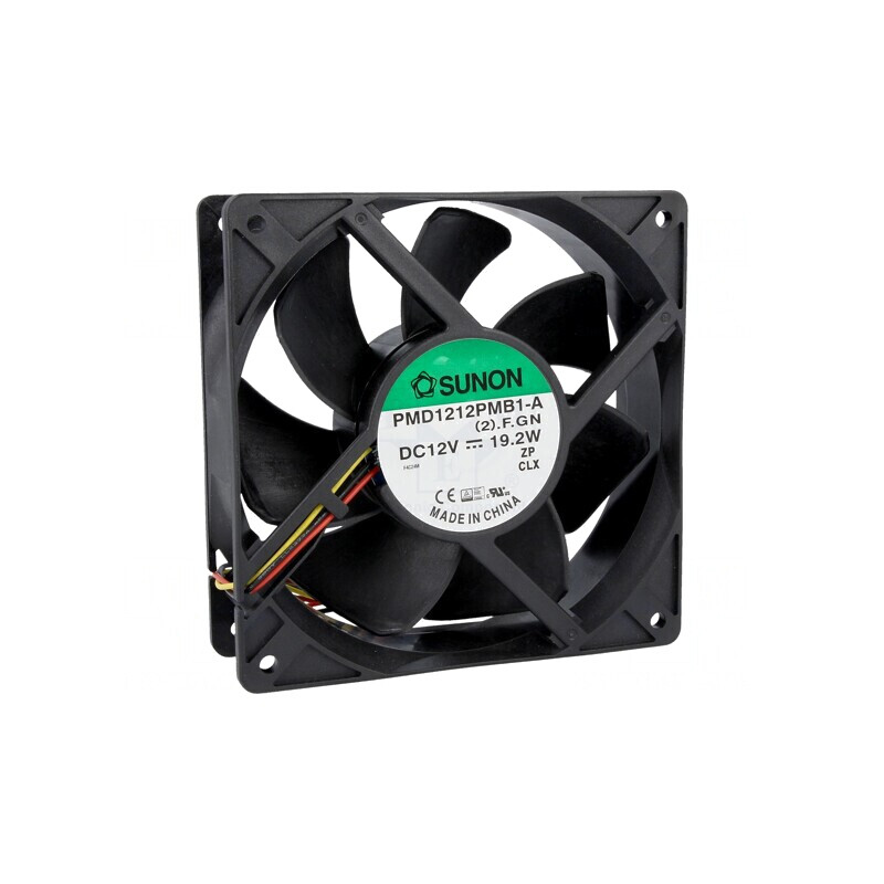 Ventilator axial DC 12V 120x120x38mm 323m3/h 54dBA cu bilă | Electronic-mag.ro | Componente Electronice Ventilator axial DC 12V 120x120x38mm 323m3/h 54dBA cu bilă | Electronic-mag.ro | Componente Electronice