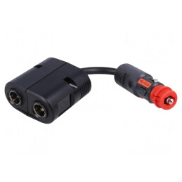 Splitter Brichetă Auto x2 16A 0,09m | Electronic-mag.ro | Componente Electronice