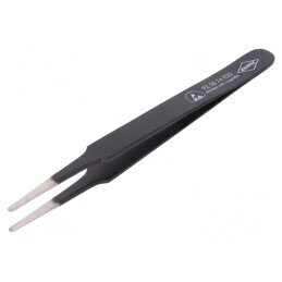 Pensetă Precizie 120mm Vârf Îngustat ESD | Electronic-mag.ro | Componente Electronice