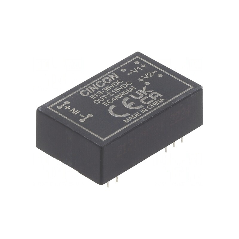 Convertor DC/DC 3,3/6W 9-36V la 15V/-15V | Electronic-mag.ro | Componente Electronice