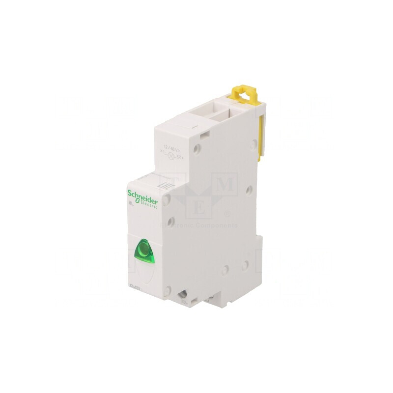 Lampă de control LED pentru șină DIN 12-48V ACTI9 | Electronic-mag.ro | Componente Electronice