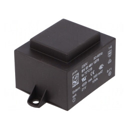 Transformator încapsulat 10VA 230V 21V 477mA PCB | Electronic-mag.ro | Componente Electronice