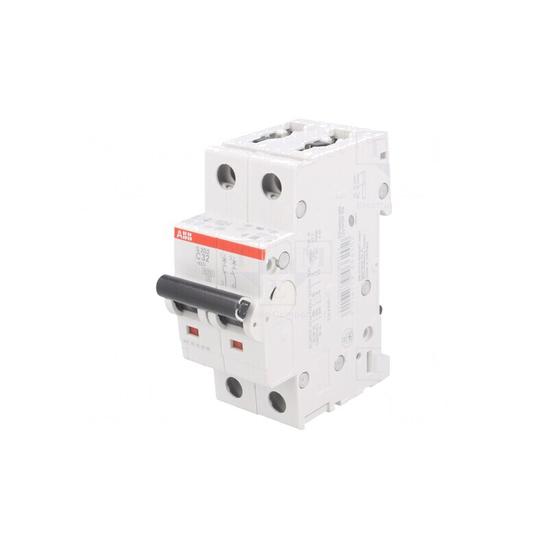 Întrerupător de supracurent 32A 2P 6kA 230/400V | Electronic-mag.ro | Componente Electronice