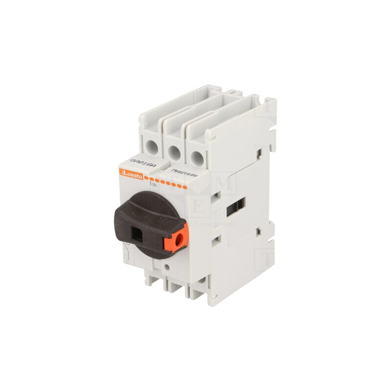 Separator-întrerupător Poli 3 pentru șină DIN 16A cu șurub | Electronic-mag.ro | Componente Electronice