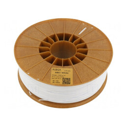 Filament ABS 1.75mm Alb 1kg | Electronic-mag.ro | Componente Electronice