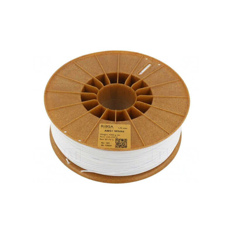 Filament ABS 1.75mm Alb 1kg | Electronic-mag.ro | Componente Electronice Filament ABS 1.75mm Alb 1kg | Electronic-mag.ro | Componente Electronice