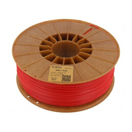Filament ABS 1,75mm Roșu 1kg | Electronic-mag.ro | Componente Electronice