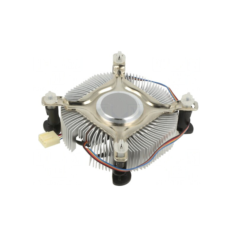 Radiator Aluminiu 12VDC 45.1m3/h 26mm x 85.2mm | Electronic-mag.ro | Componente Electronice