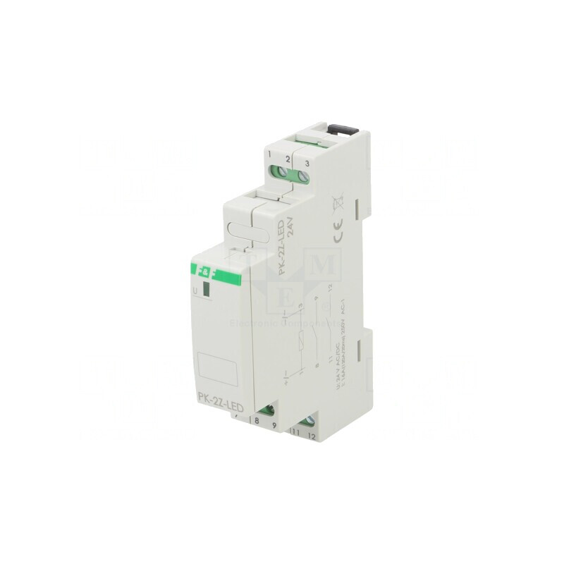 Releu pentru Impulsuri NO 24V AC/DC PK-2Z-LED | Electronic-mag.ro | Componente Electronice