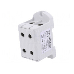 Conector de Șine 95mm2 1 Pista 4 Borne Gri 41,6mm