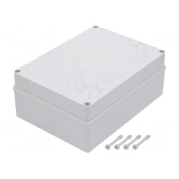 Carcasă Universală ABS Polistiren 220x300x120mm S-BOX 616 | Electronic-mag.ro | Componente Electronice