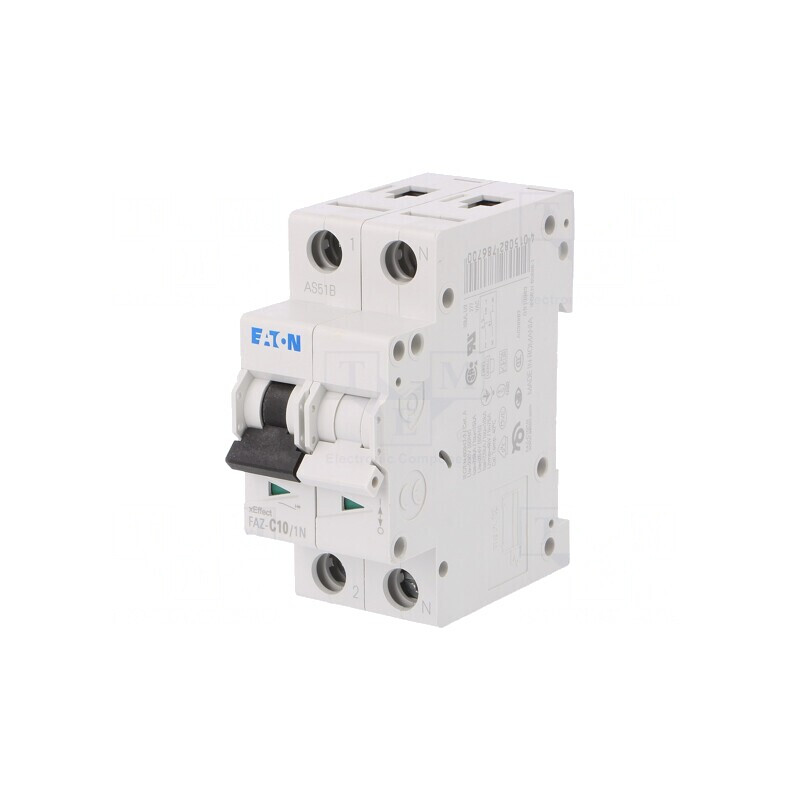 Întrerupător de supracurent 10A 230/400VAC 1P+N | Electronic-mag.ro | Componente Electronice