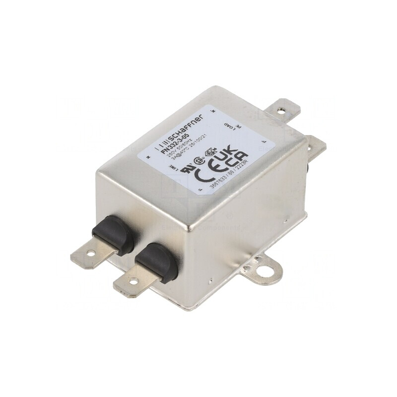 Filtru anti-interferenţe monofazat 250VAC 15nF/2,2nF | Electronic-mag.ro | Componente Electronice