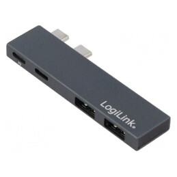 Stație de andocare Thunderbolt 3 USB Aluminiu