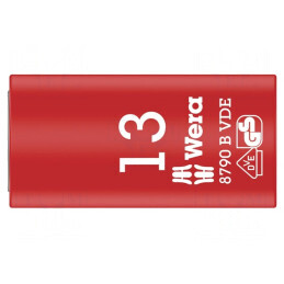 Cap Tubular Izolat HEX 13mm 3/8 46mm 1kVAC | Electronic-mag.ro | Componente Electronice