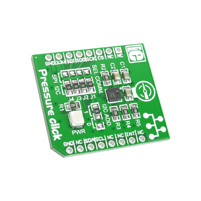 Senzor de Presiune I2C/SPI 3.3VDC - Pressure Click | Electronic-mag.ro | Componente Electronice