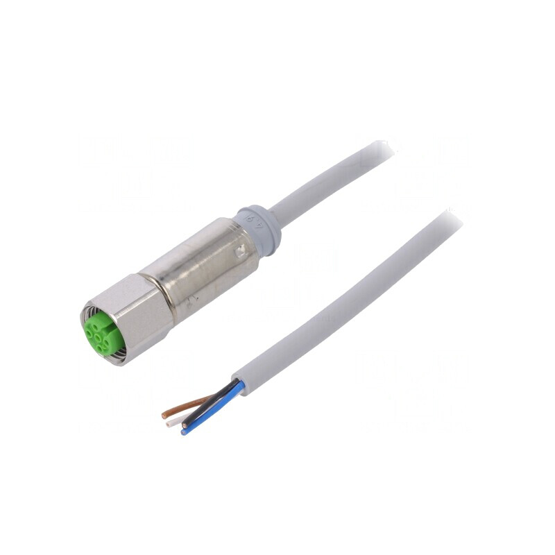 Cablu de Conectare M12 4 PIN 5m 32VAC | Electronic-mag.ro | Componente Electronice