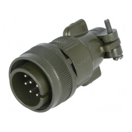 Conector Circular Aluminiu 18 MS/DS | Electronic-mag.ro | Componente Electronice