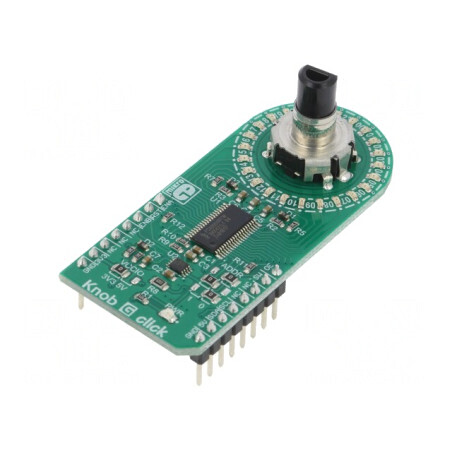 Click Board Transmițător Rotativ KNOB G CLICK GPIO I2C PCA9956B | Electronic-mag.ro | Componente Electronice