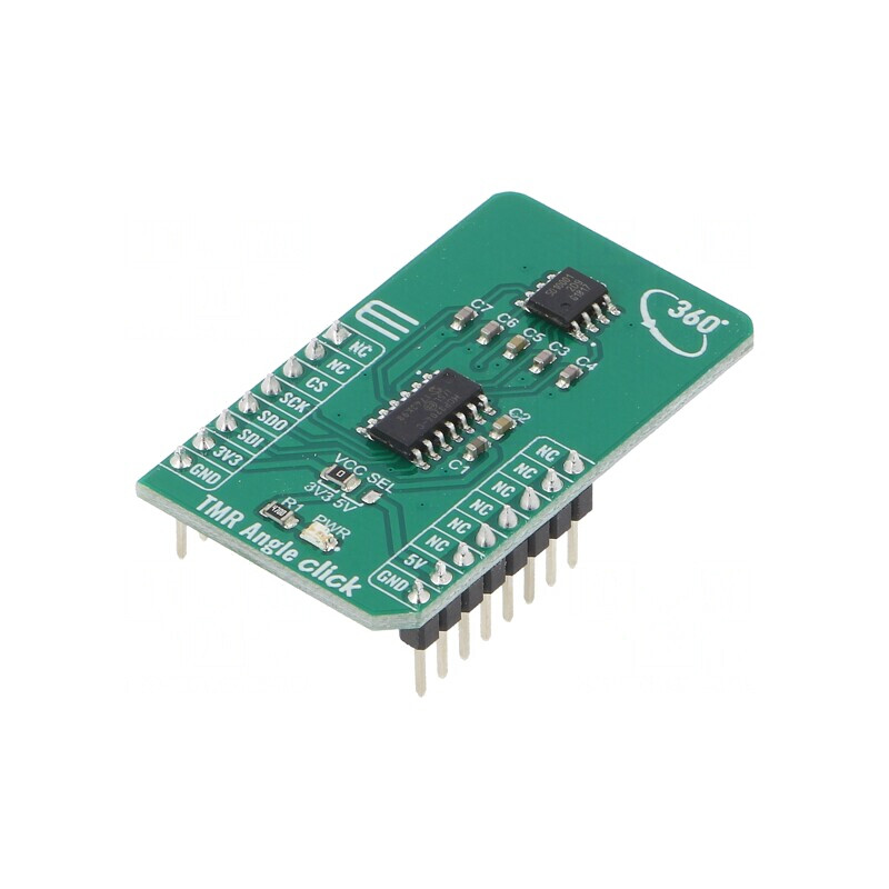 Senzor Înclinație TMR Angle Click SPI MCP3204 TLE5501 | Electronic-mag.ro | Componente Electronice