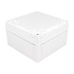 Carcasă universală ABS gri 130x130x75mm | Electronic-mag.ro | Componente Electronice
