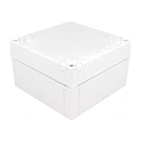 Carcasă universală ABS gri 130x130x75mm | Electronic-mag.ro | Componente Electronice
