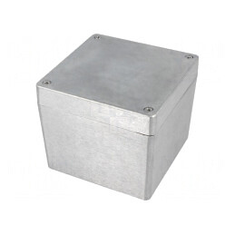 Carcasă Universală Aluminiu IP67 120.5x120.5x101.5 mm | Electronic-mag.ro | Componente Electronice