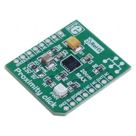 Senzor de Proximitate I2C VCNL4010 Proximity Click | Electronic-mag.ro | Componente Electronice
