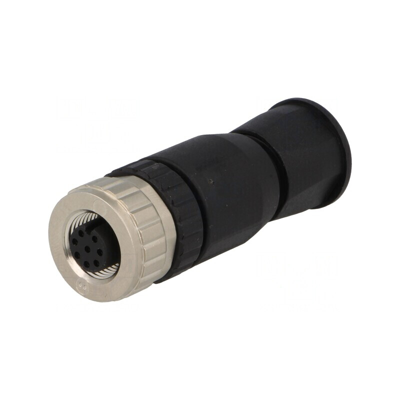 Mufă M12 8 PIN mamă IP67 pentru DeviceNet/CANopen pe cablu | Electronic-mag.ro | Componente Electronice Mufă M12 8 PIN mamă IP67 pentru DeviceNet/CANopen pe cablu | Electronic-mag.ro | Componente Electronice