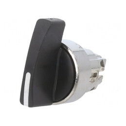 Comutator Rotativ 22mm Negru 3 Pozitii | Electronic-mag.ro | Componente Electronice