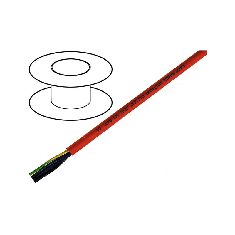 Cablu siliconic ÖLFLEX® HEAT 180 SiHF 7G4mm²