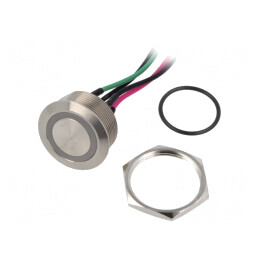 Comutator Anti-Vandalism SPST-NO 2A 36V IP67 | Electronic-mag.ro | Componente Electronice