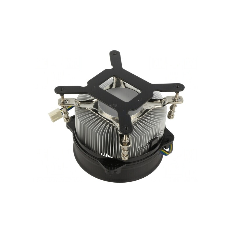 Radiator Extrudat Aluminiu 12VDC 91,1m3/h 64,5mm x 95mm | Electronic-mag.ro | Componente Electronice