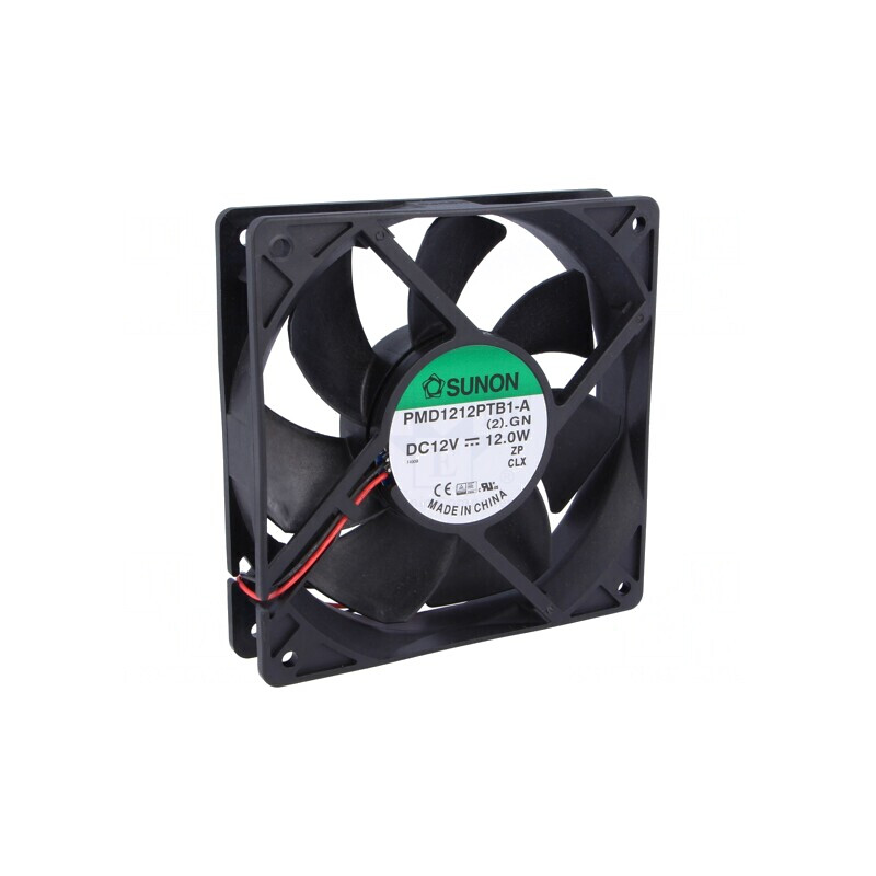 Ventilator DC Axial 12V 120x120x25mm 254,84m3/h 54dBA | Electronic-mag.ro | Componente Electronice